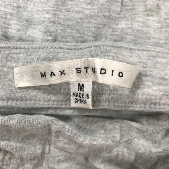 Max Studio Womens Gray Casual Low Rise Beachy Coastal Chic Maxi Skirt / Medium - Picture 8 of 8